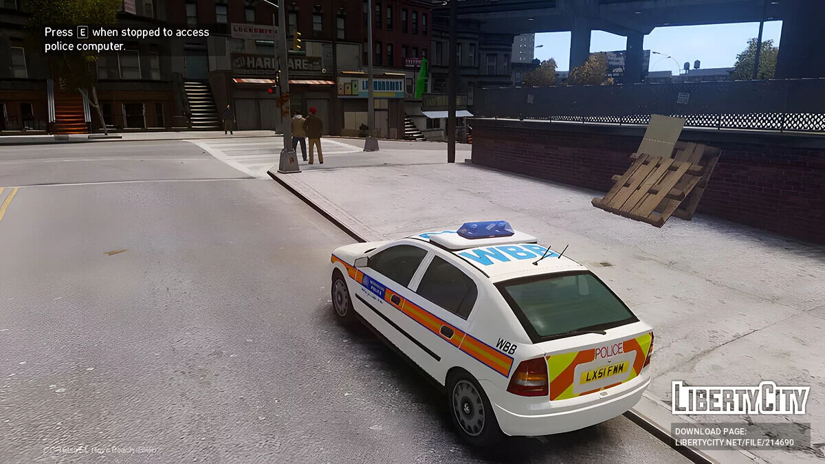 Met Police 2004 Astra Mk4 / GTA 4
