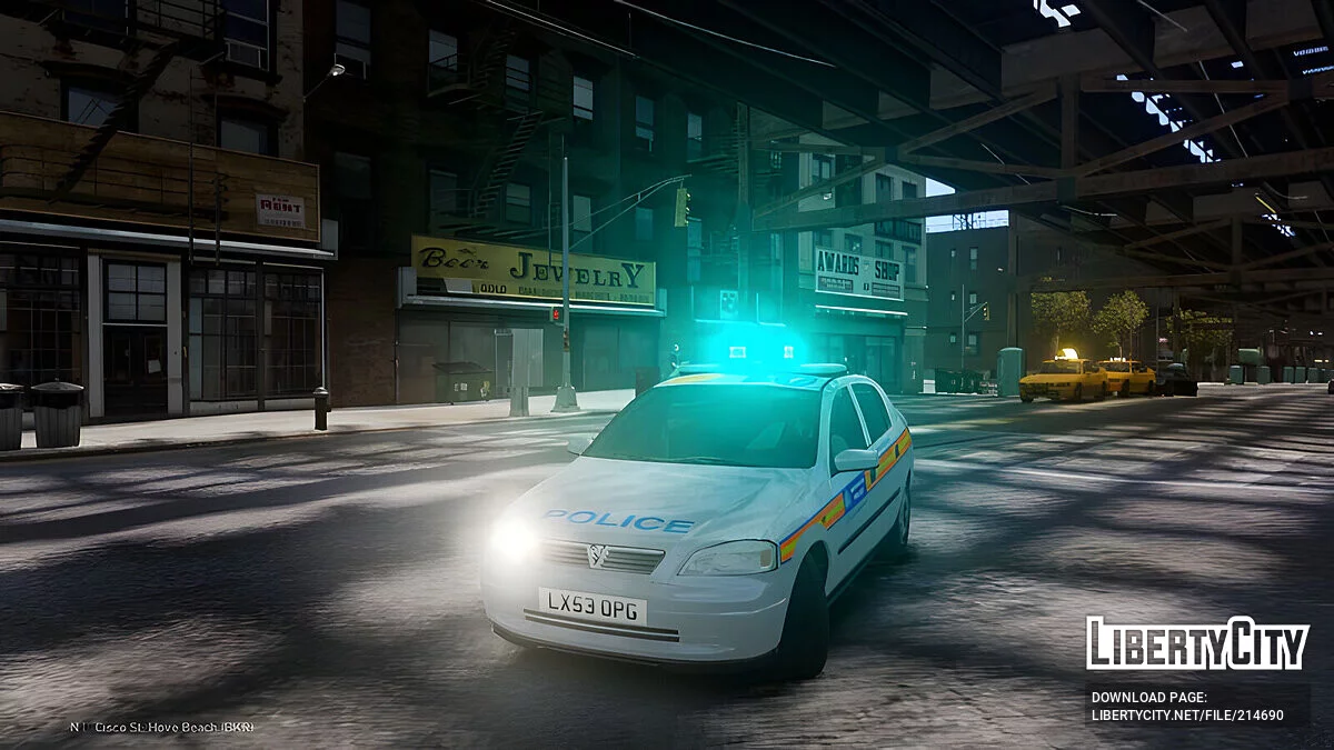 Met Police 2004 Astra Mk4 / GTA 4