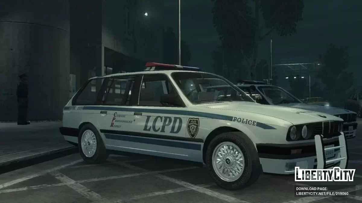 BMW 325i Touring E30 LCPD / GTA 4