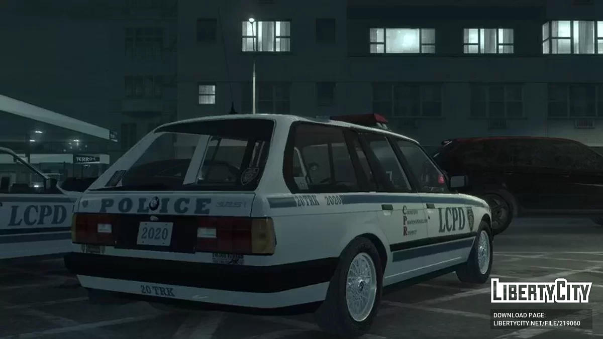BMW 325i Touring E30 LCPD / GTA 4