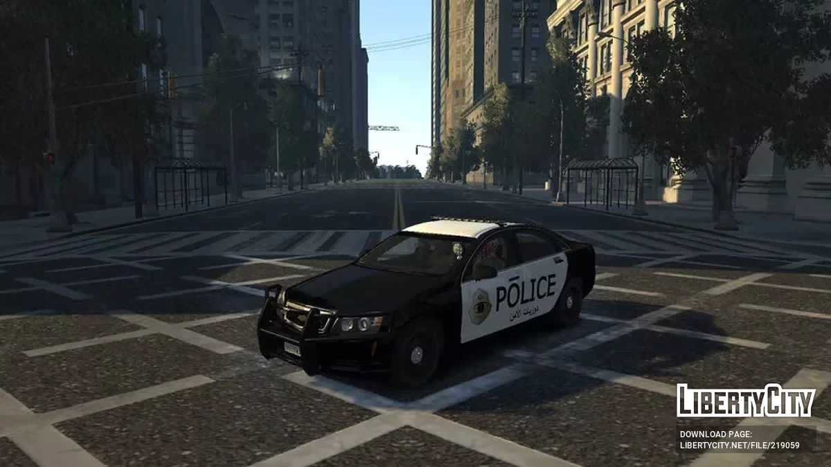 Chevrolet Caprice 2012 Saudi Police [ELS] / GTA 4