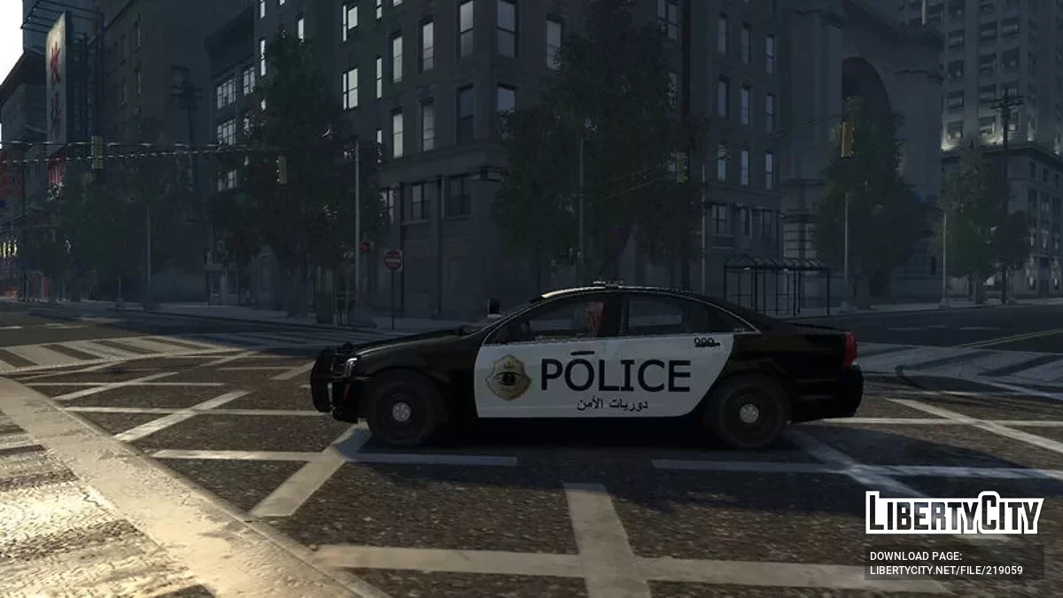Chevrolet Caprice 2012 Saudi Police [ELS] / GTA 4