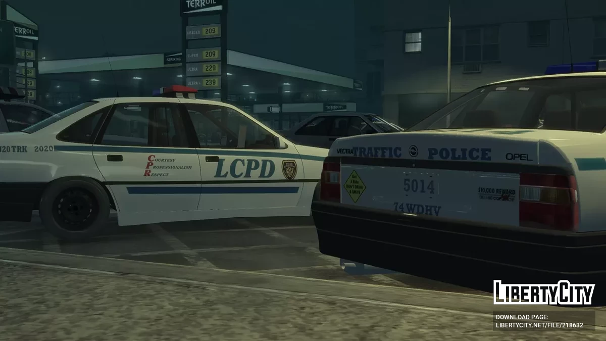Opel Vectra LCPD / GTA 4