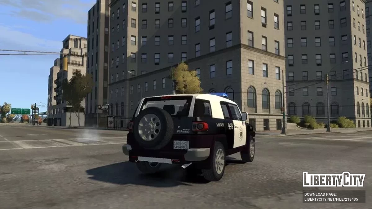 Toyota FJ Cruiser Saudi Police / GTA 4