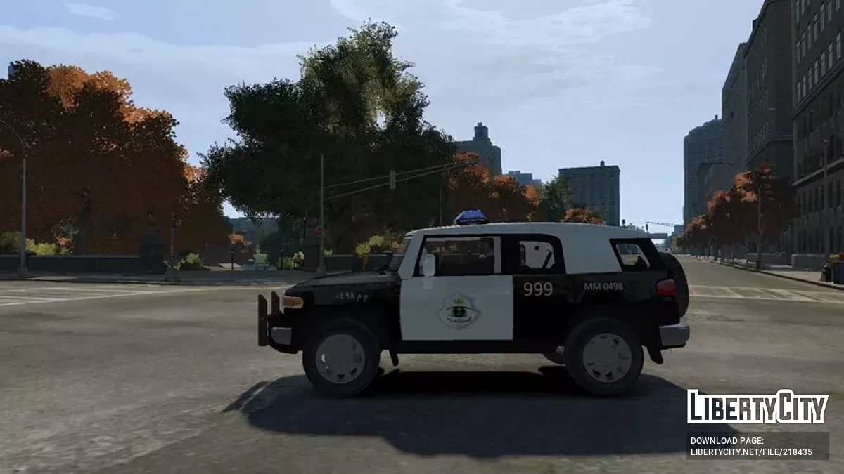 Toyota FJ Cruiser Saudi Police / GTA 4