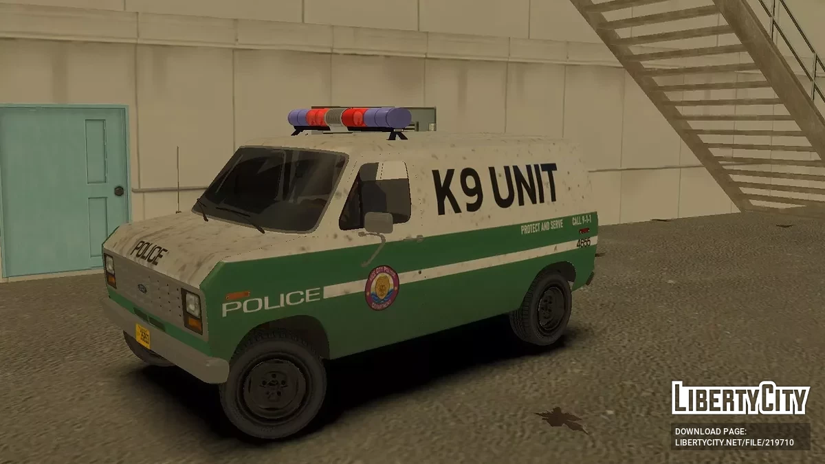 1983 Ford E-150 VCPD NOOSE/K9 / GTA 4