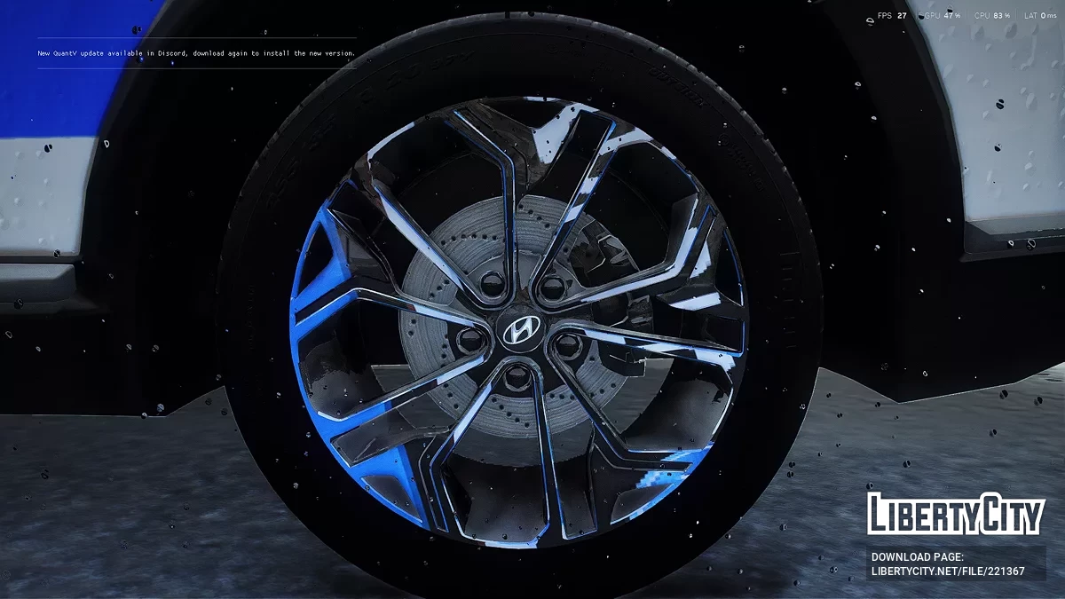 Hyundai Santa Fe Police 2019 [Replace] / GTA 4