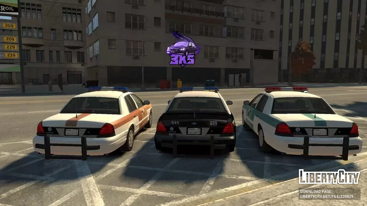 Ford Crown Victoria Saudi Police Pack / GTA 4