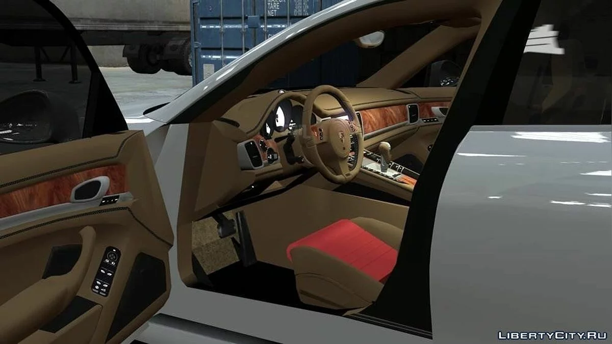 Porsche Panamera Turbo 2010 (black edition) / GTA 4