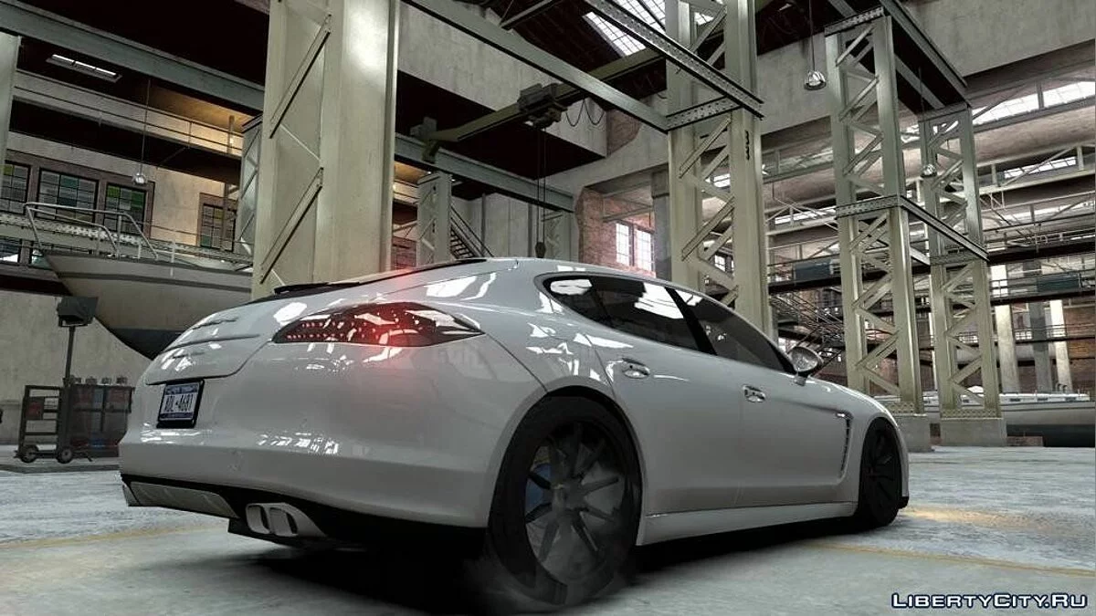 Porsche Panamera Turbo 2010 (black edition) / GTA 4