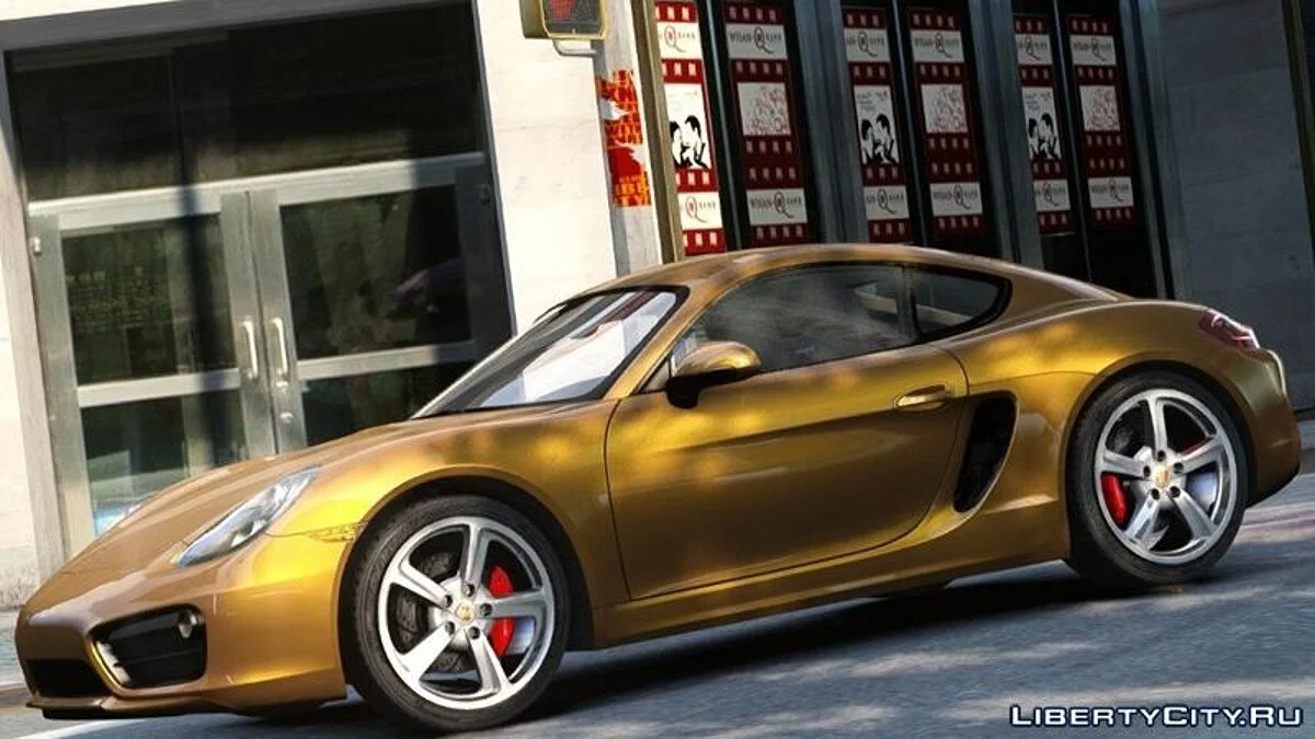 Porsche Cayman S 981 / GTA 4