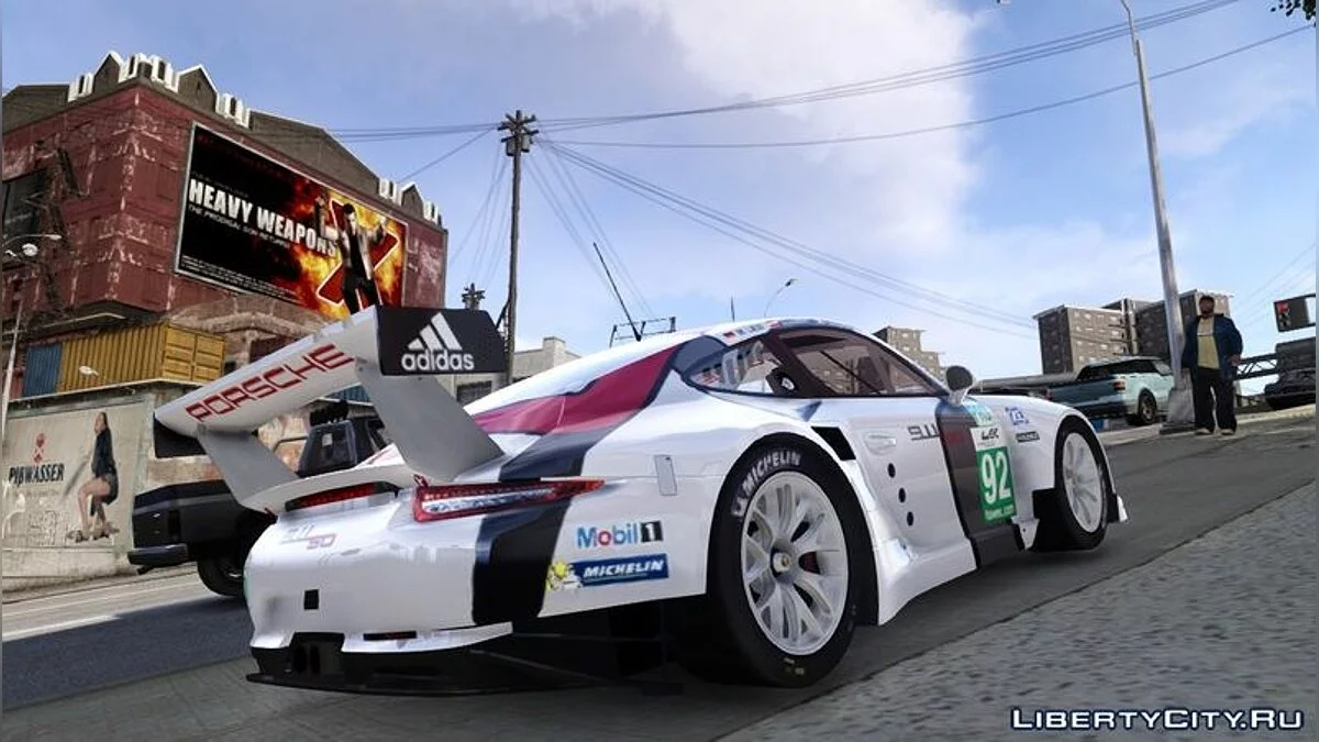 Porsche 911(991) RSR / GTA 4