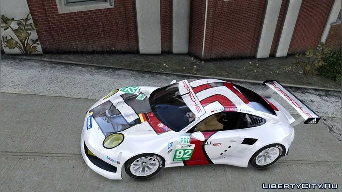 Porsche 911(991) RSR / GTA 4