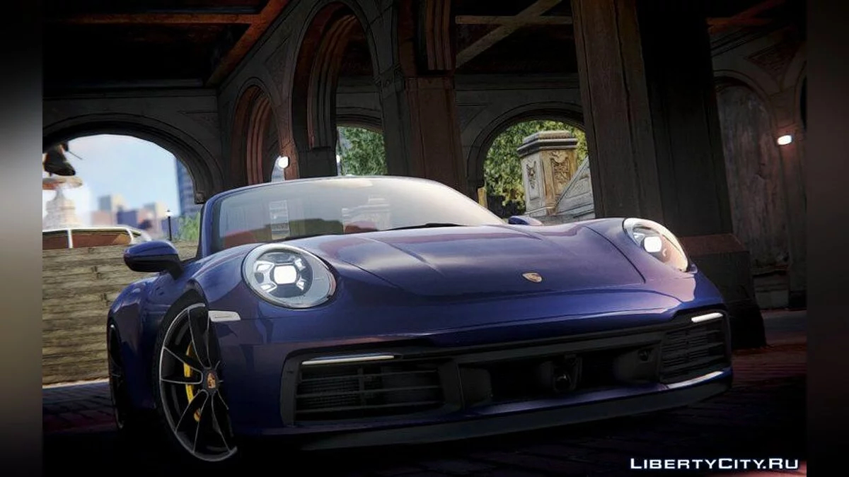 2019 Porsche 911 (992) Carrera S Cabriolet [EPM|RIV|Template] / GTA 4