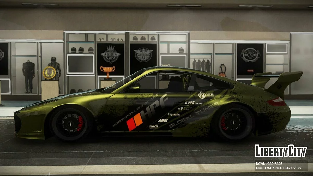 Porsche 911 GT3 [997] Old & New [Рабочий руль / Раскраска] / GTA 4