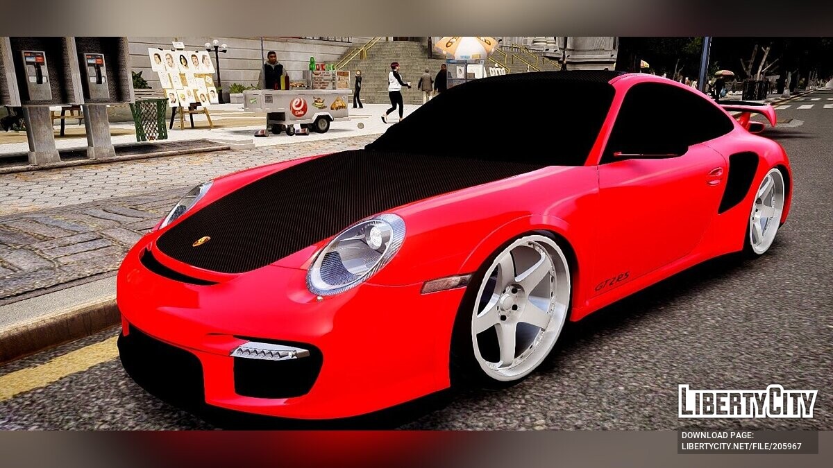 Скачать Porshe 911 для GTA 4