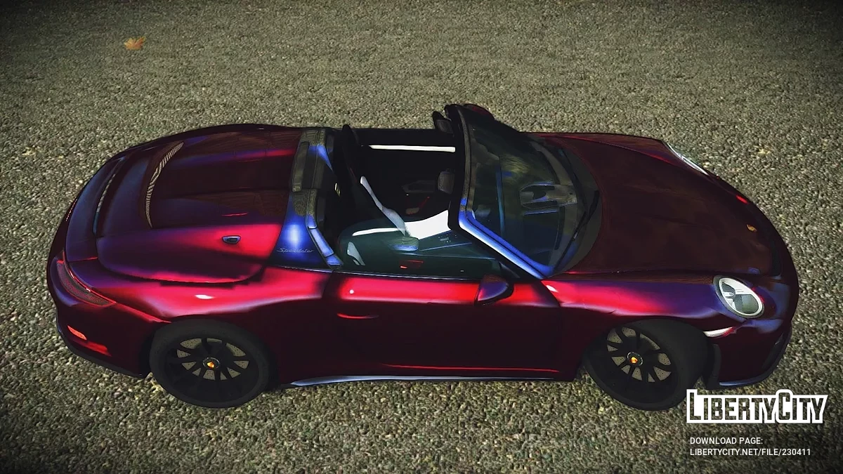 2020 Porsche 911 Speedster [Addon / Moving Steering Wheel] / GTA 4