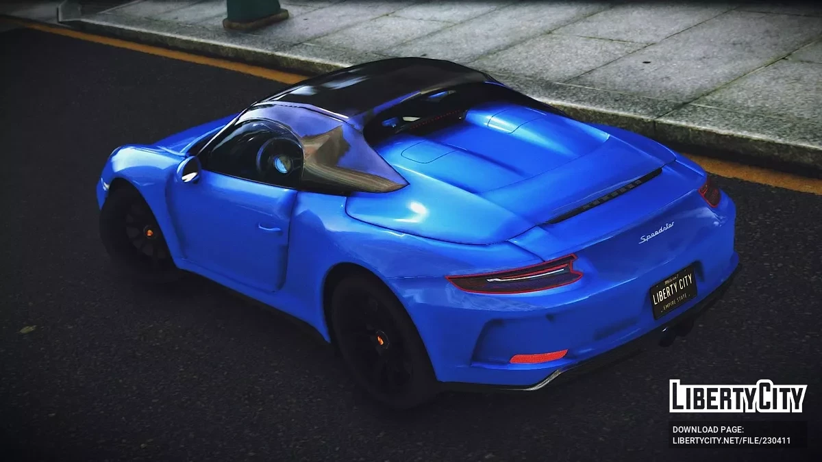 2020 Porsche 911 Speedster [Addon / Moving Steering Wheel] / GTA 4