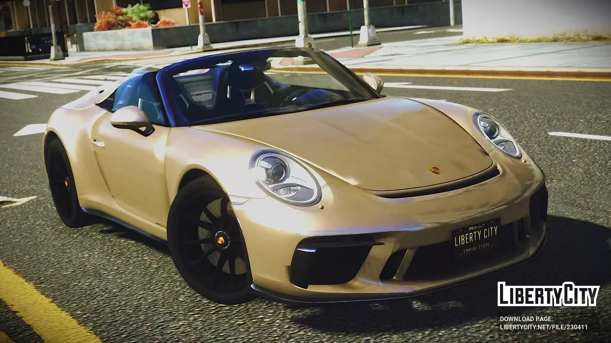 2020 Porsche 911 Speedster [Addon / Moving Steering Wheel] / GTA 4