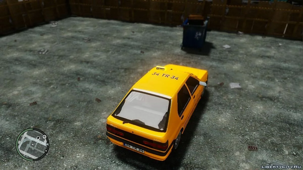 Renault 19 EUROPA Taxi / GTA 4