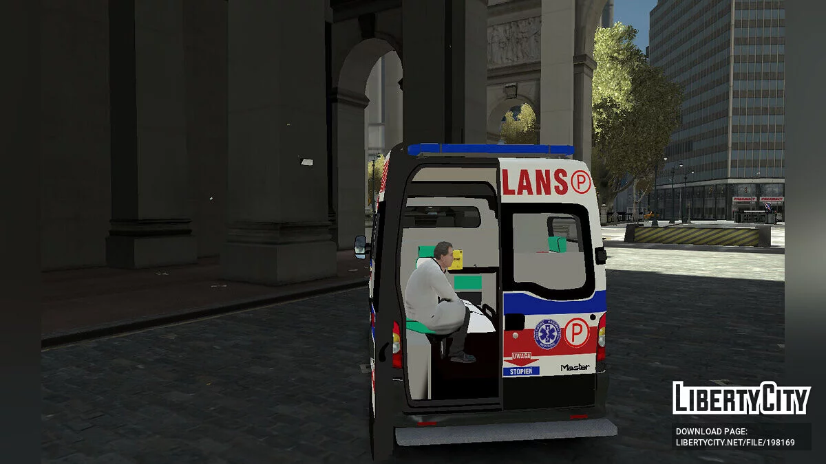 Renault Master II Polish Ambulance / GTA 4