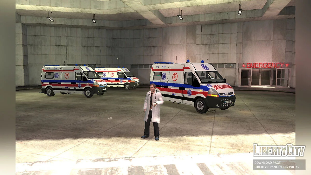 Renault Master II Polish Ambulance / GTA 4