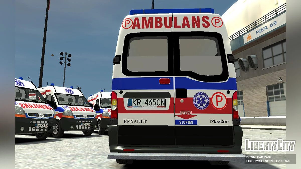 Renault Master II Polish Ambulance / GTA 4
