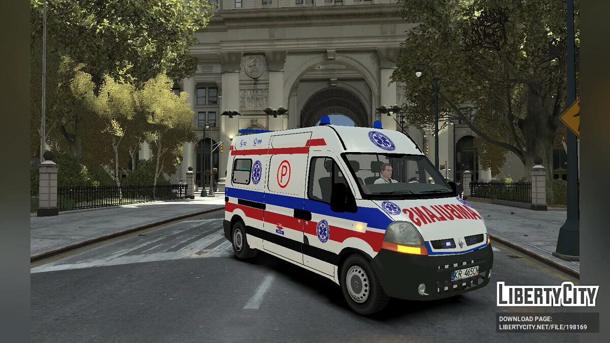 Renault Master II Polish Ambulance / GTA 4