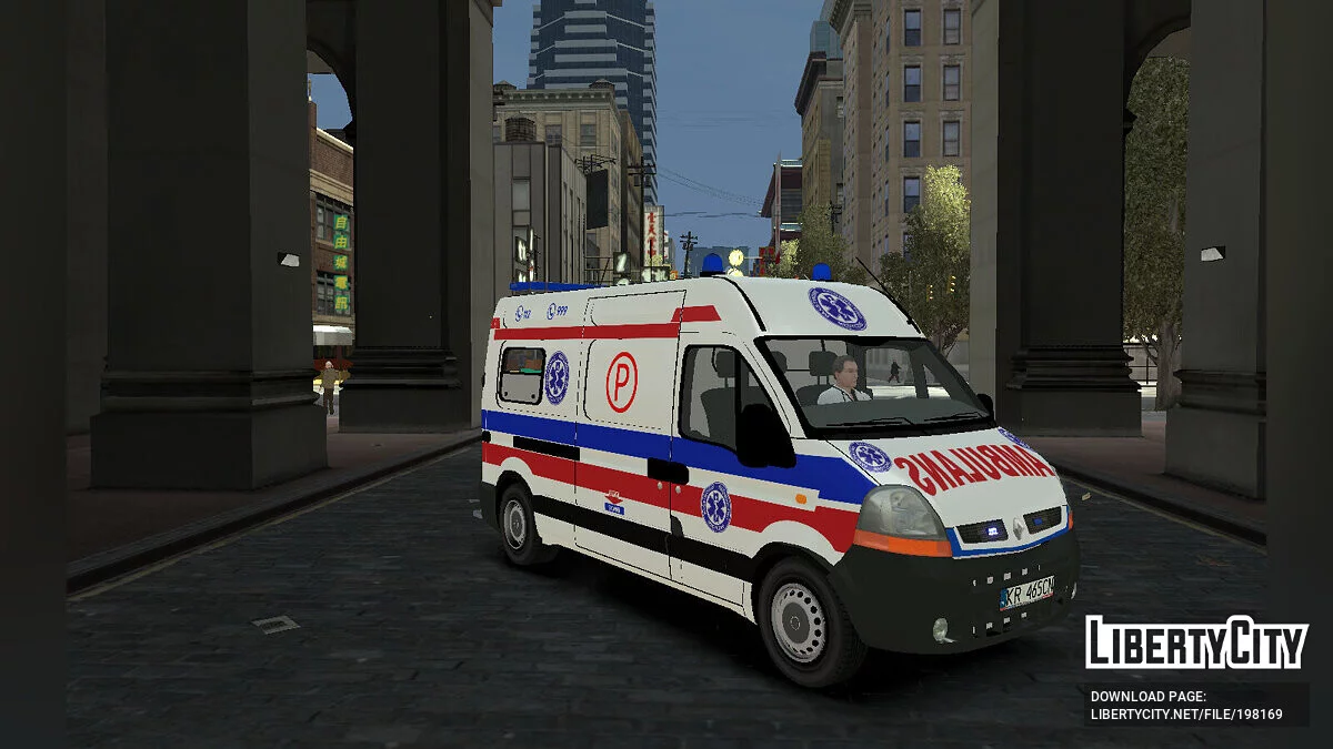 Renault Master II Polish Ambulance / GTA 4