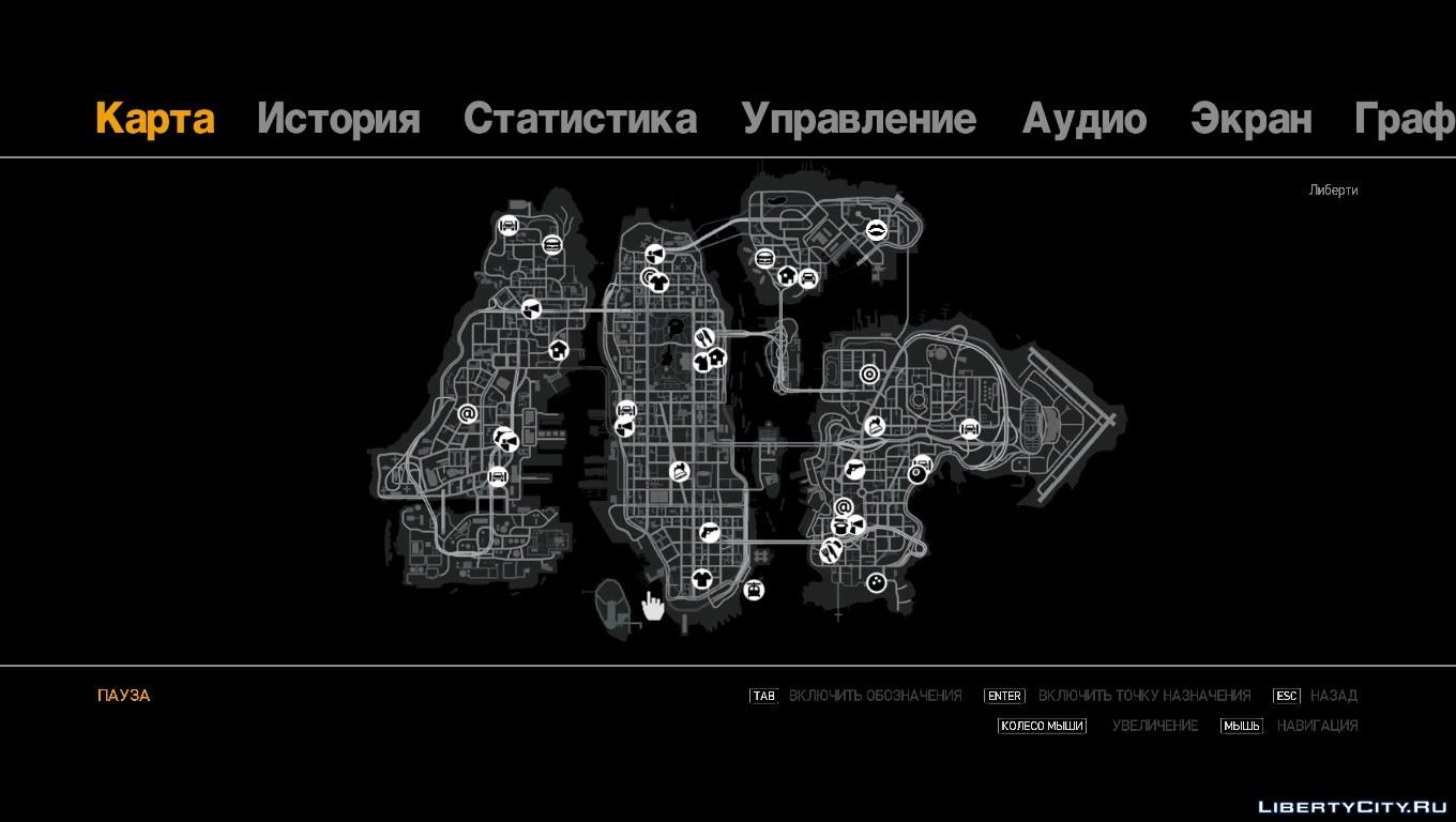 Карта случайных прохожих