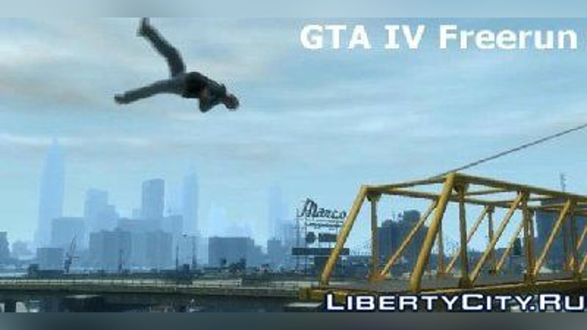 GTA IV parkour mod для GTA 4 - Картинка #1