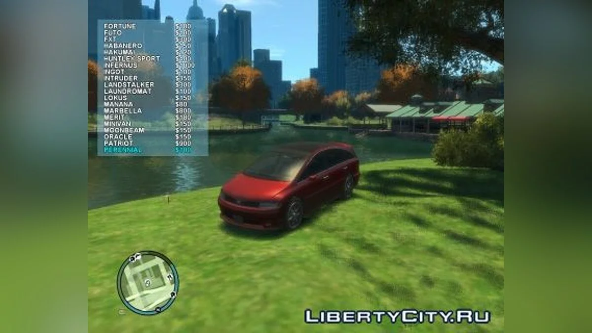Rent-a-Car Mod ver1.1 / GTA 4