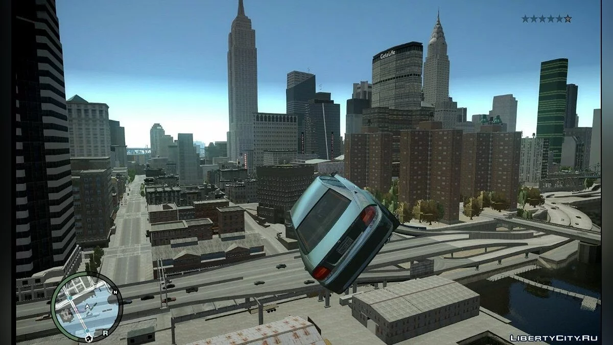 Simple Car Fly Cheat script v1.0 / GTA 4