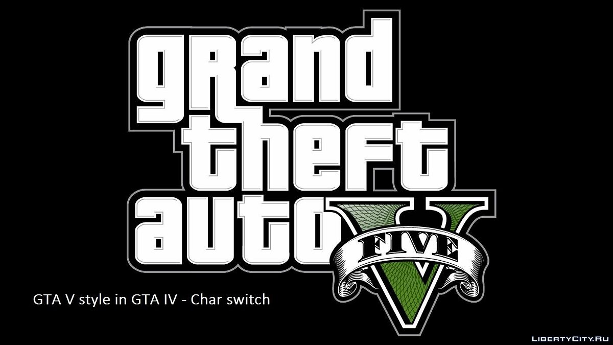 Скачать GTA V style in GTA IV - Char switch для GTA 4