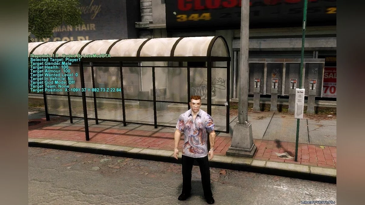 Информация о игроке / GTA 4