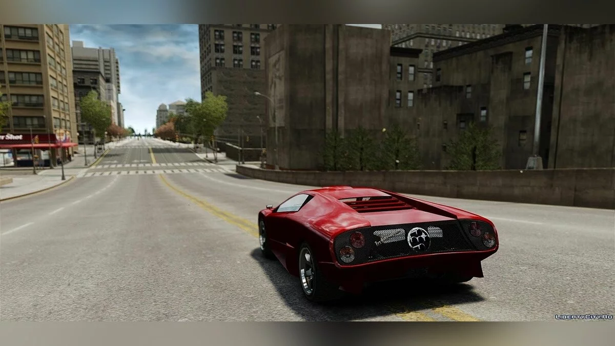 Скорость автомобиля / GTA 4