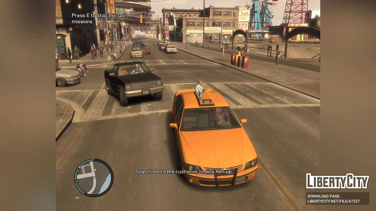 Mission Taxi Script (BETA) / GTA 4