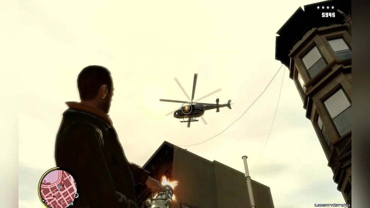 Minigun V Style / GTA 4