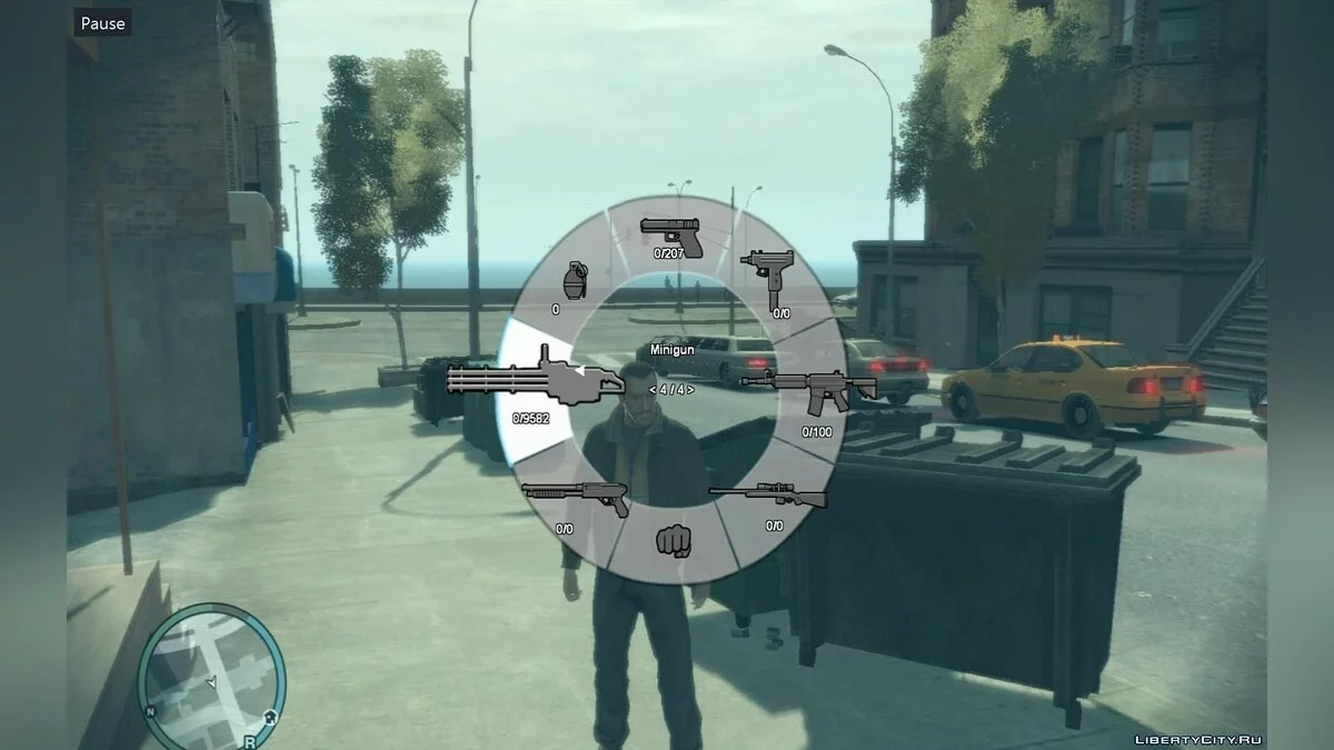 Minigun V Style / GTA 4