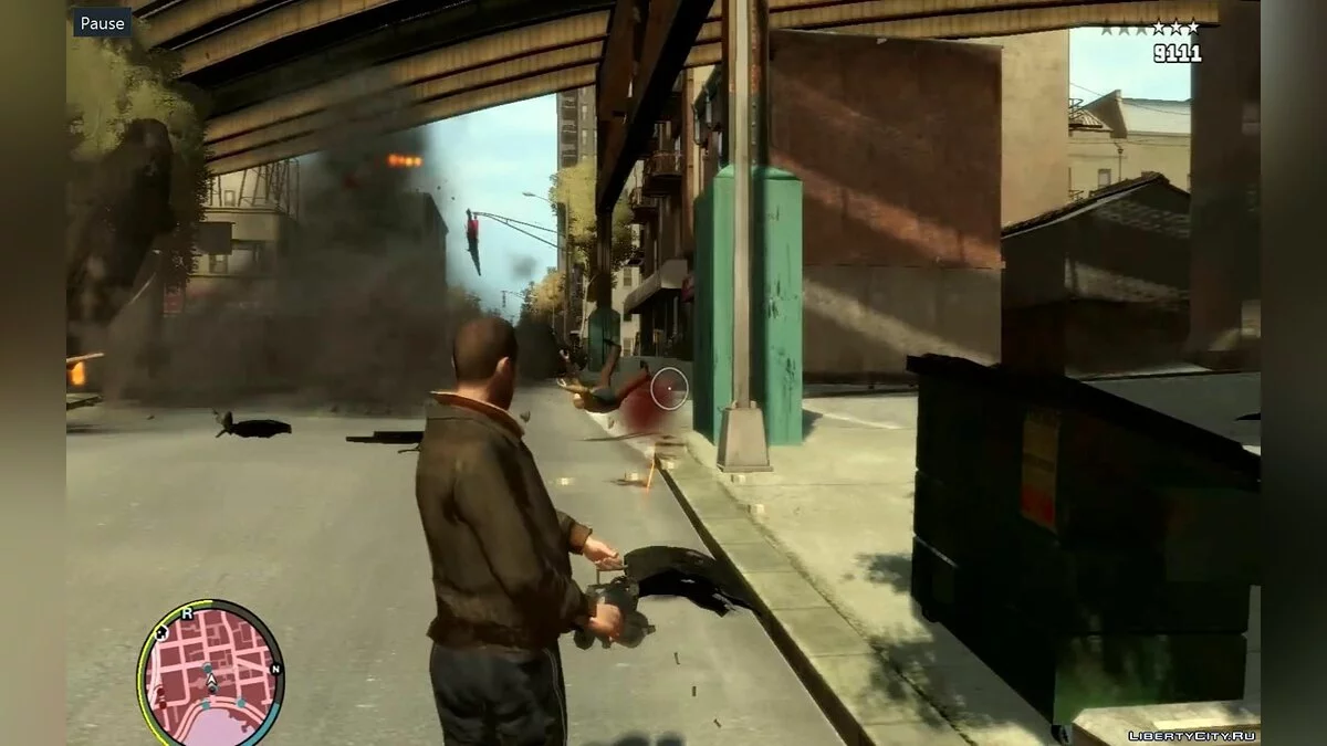Minigun V Style / GTA 4