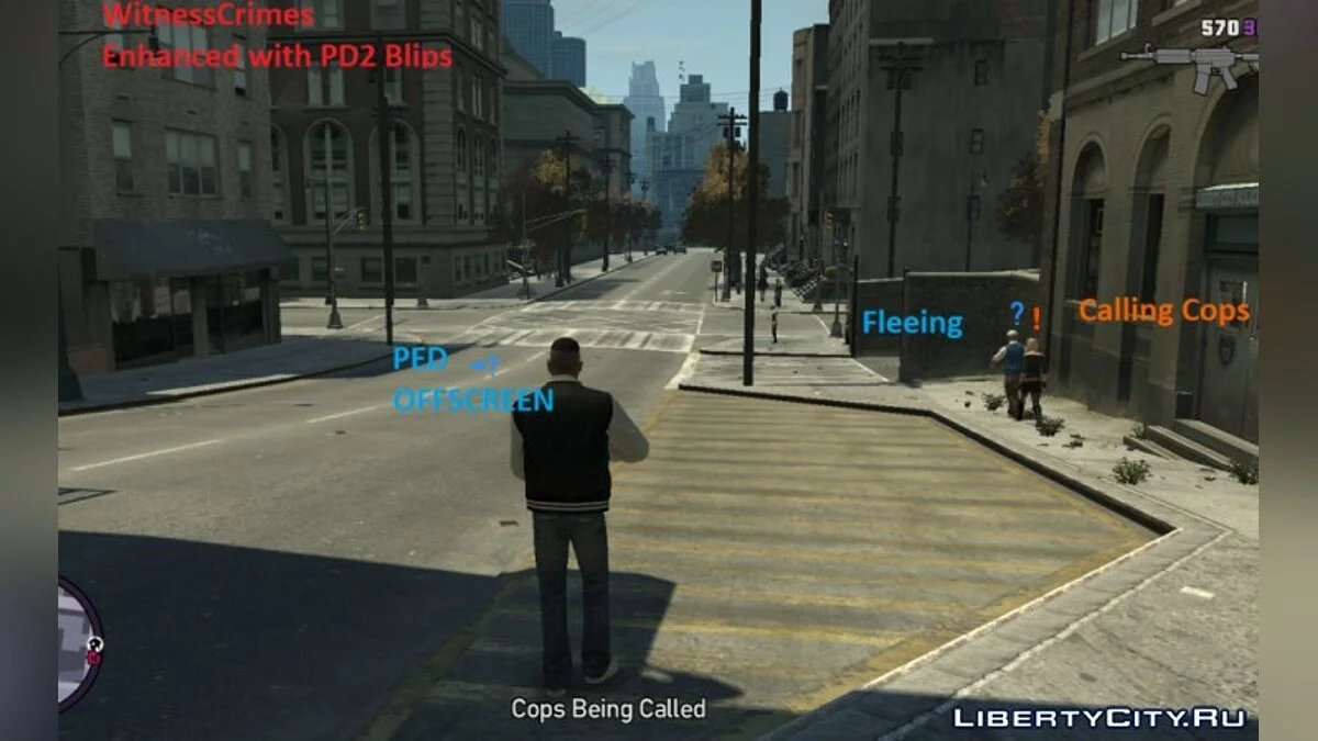 Свидетели преступления V 3  / GTA 4