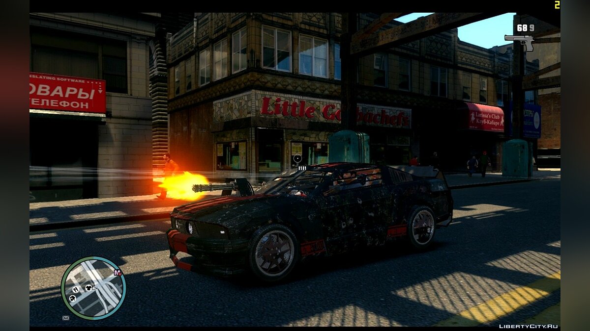 Скачать DeathRace IV Mod для GTA 4