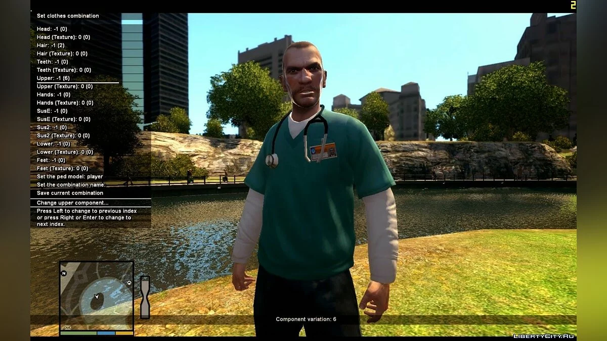 Clothes combination script / GTA 4