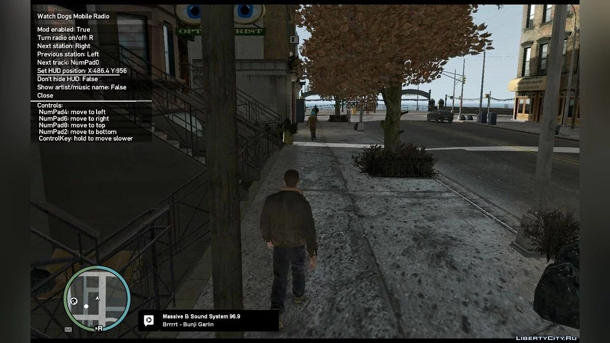 Mobile radio (Watch Dogs style) / GTA 4