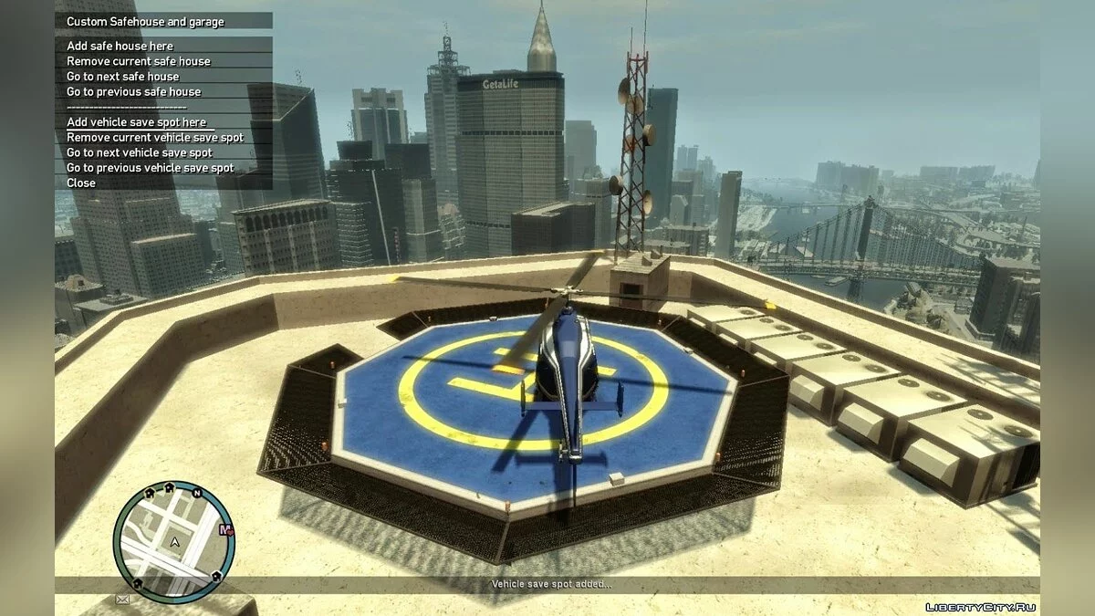 Custom Safehouse and garage script v1.0 / GTA 4