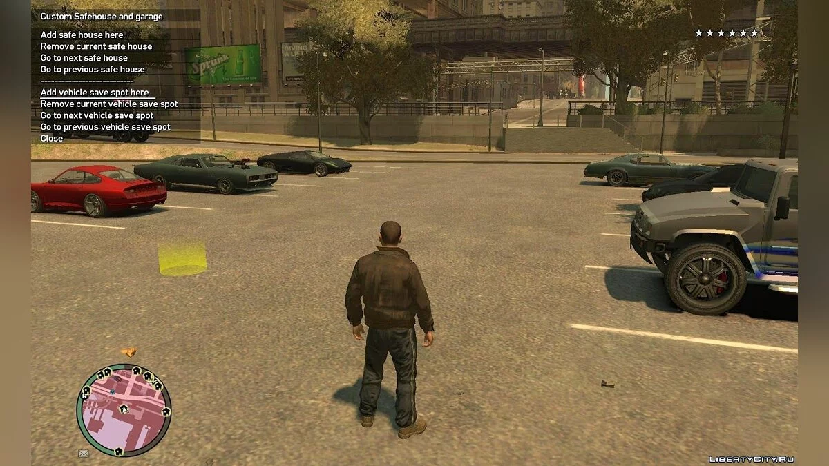 Custom Safehouse and garage script v1.0 / GTA 4