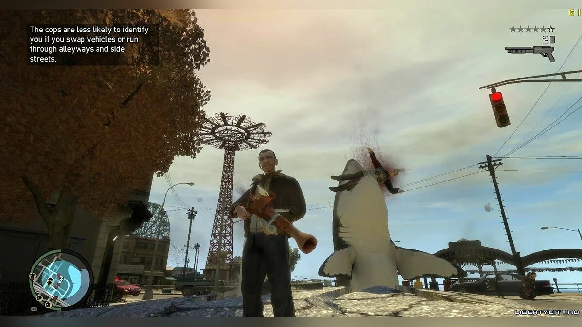 Shark-O-Matic gun / GTA 4