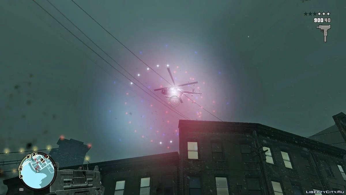 GTA IV - mod Fireworks / GTA 4
