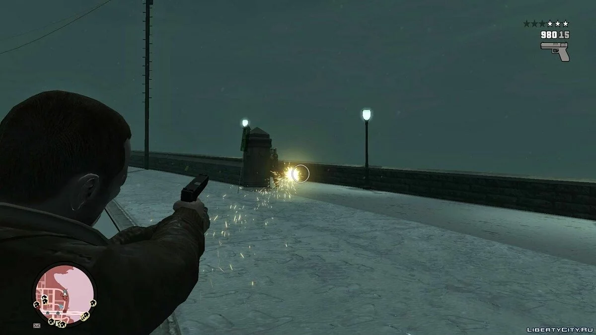 GTA IV - mod Fireworks / GTA 4