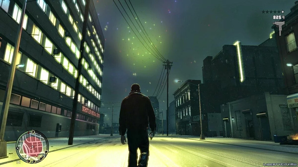 GTA IV - mod Fireworks / GTA 4